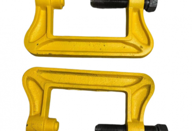 Weldable Universal Railroad Rail Clamps for Railway Maintenance