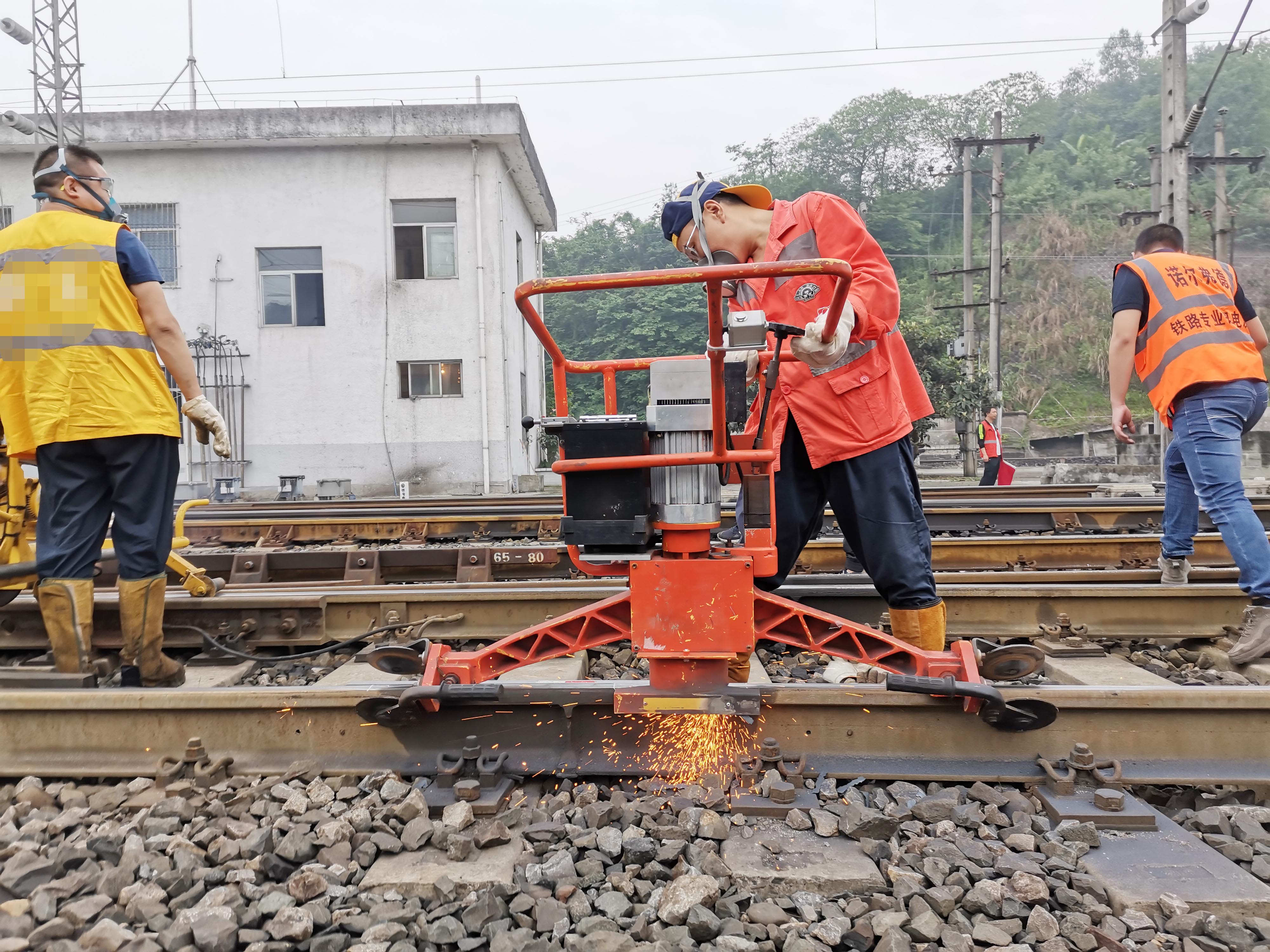 LiBattery Electric Railway Grinding Machine/ Rail GrinderWuhan